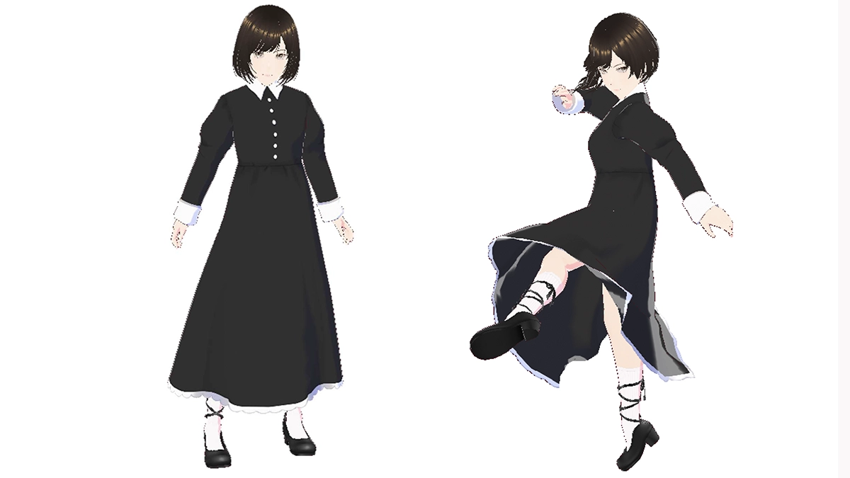 生成AIを活用して解説動画を制作する講義に登場するキャラクター、法皇塚里見です。