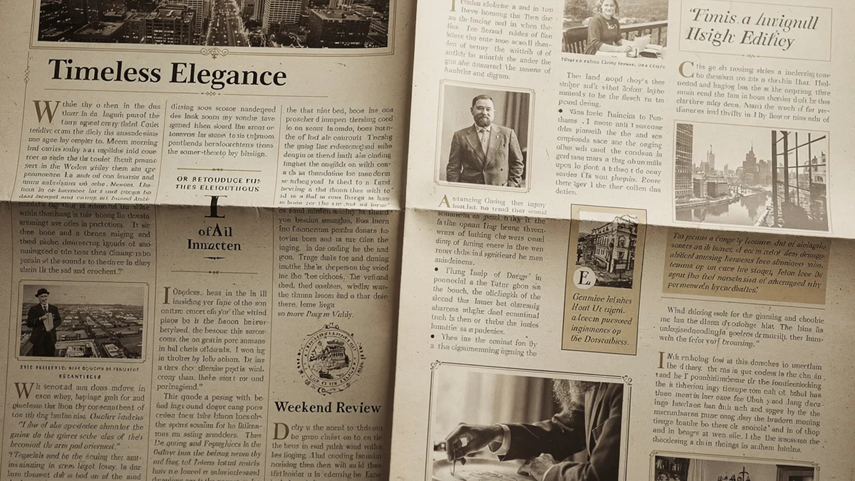 新聞の紙面を表した画像です。